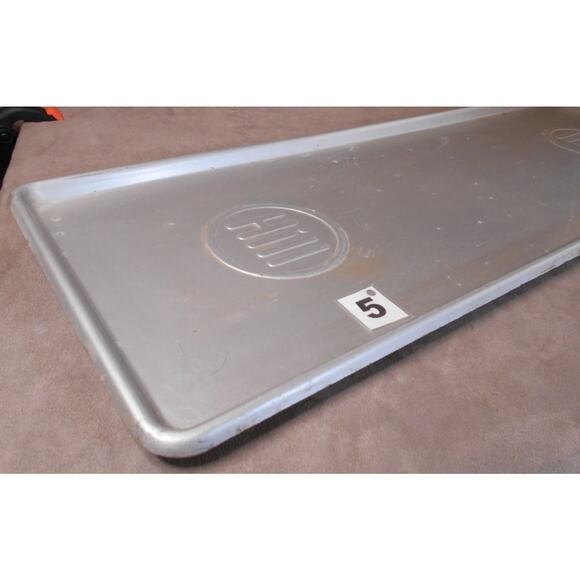 Antique HILL Aluminum Deli Case Display Tray # 5 30" X 10.5" Butcher Bakery - Picture 5 of 9